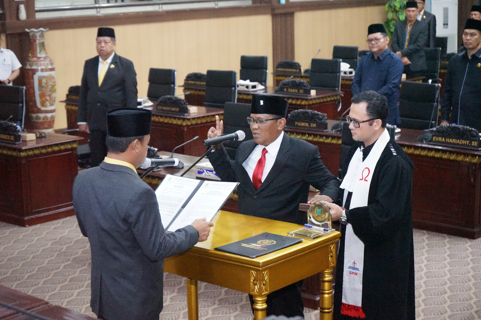 Yakub Suprianto dilantik Menjadi Anggota DPRD Muba PAW Sisa Masa Jabatan 2019-2024