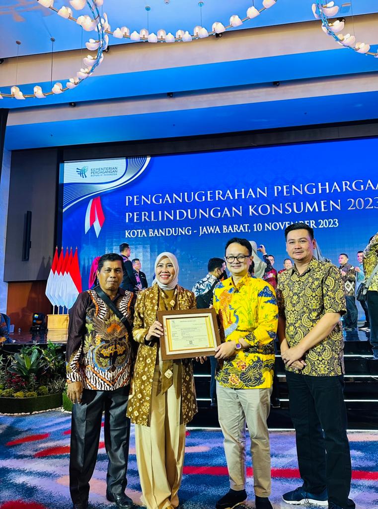 Dilabeli Pasar Tertib Ukur, Muba Raih Award Kemendag RI