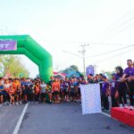 Bertabur Door Prize, Muba Fun Run Berlangsung dengan Meriah Bertabur Door Prize, Muba Fun Run Berlangsung dengan Meriah