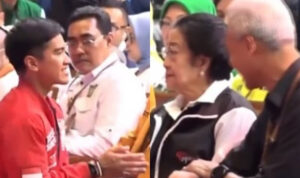 VIDEO! > Inikah Wajah Datar Megawati saat Gibran dan Kaesang Sungkem di KPU?