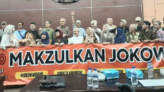 Tokoh Petisi 100 Desak DPR Makzulkan Presiden Jokowi