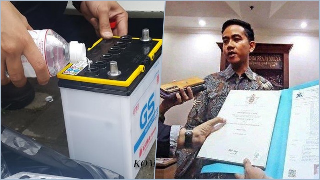 Asam Sulfat, Zat dalam Aki Mobil yang Disarankan Cawapres Gibran untuk Ibu Hamil