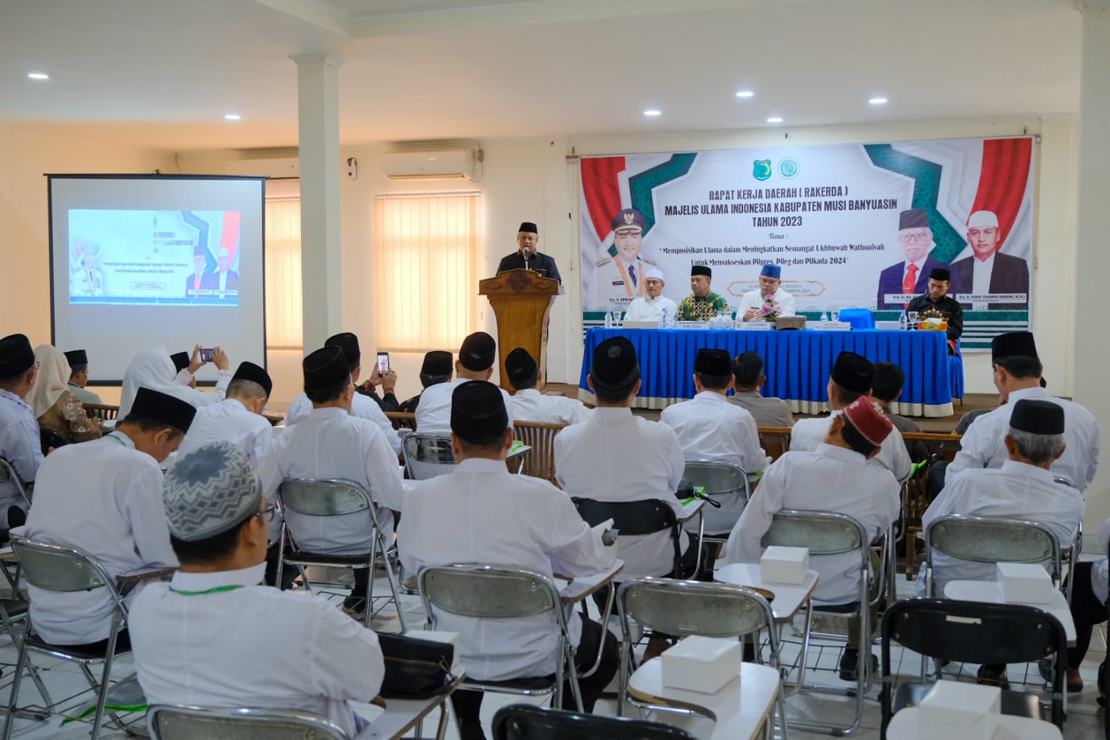 Rakerda MUI, Pemkab Muba Ajak MUI Sukseskan Pemilu 2024
