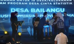 Desa Bailangu Raih Award Desa Cantik Tingkat Nasional 2023 Kategori Desa Berkembang