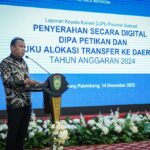 Pj Bupati Muba Hadiri Penyerahan DIPA dan TKD Tahun Anggaran 2024 Pj Bupati Muba Hadiri Penyerahan DIPA dan TKD Tahun Anggaran 2024