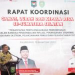 Rapat Koordinasi Camat, Lurah dan Kepala Desa Se Sumsel