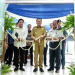 Pj Gubernur Sumsel Agus Fatoni Peresmian Renovasi Gedung Terminal Pelabuhan Boom Baru Palembang