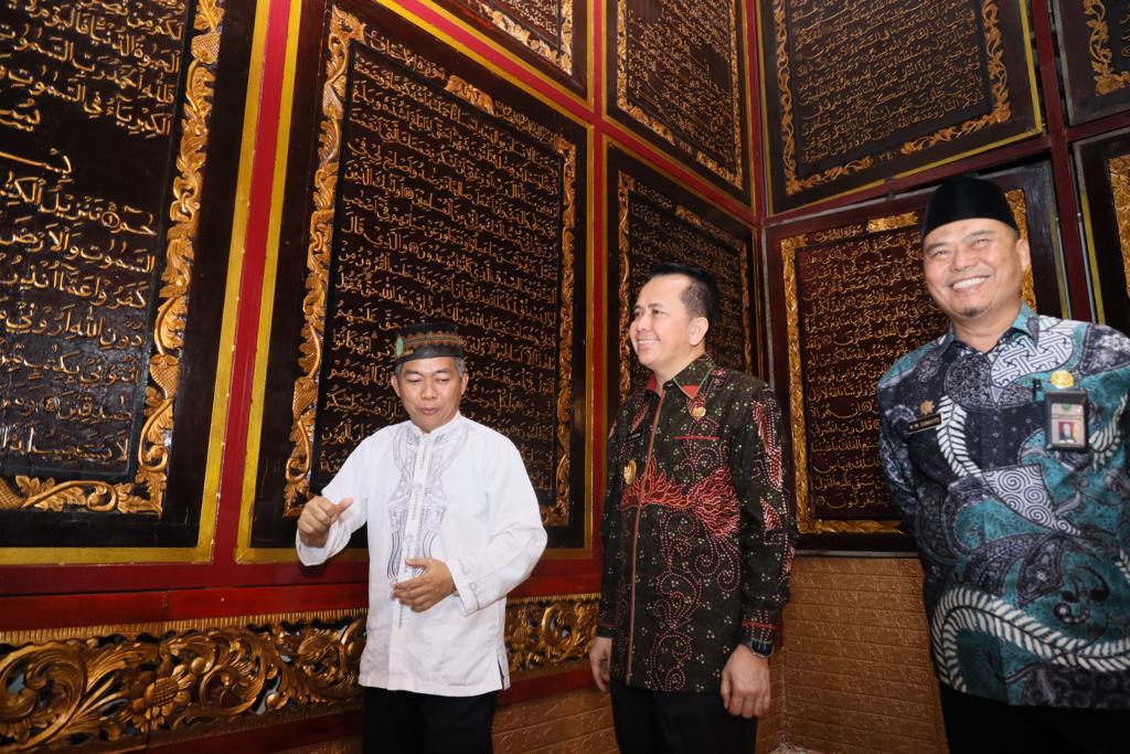 Dorong Kemajuan Sektor Wisata Religi, Pj Gubernur Sumsel Kunjungi Bayt Al-Qur’an Al-Akbar Gandus Palembang