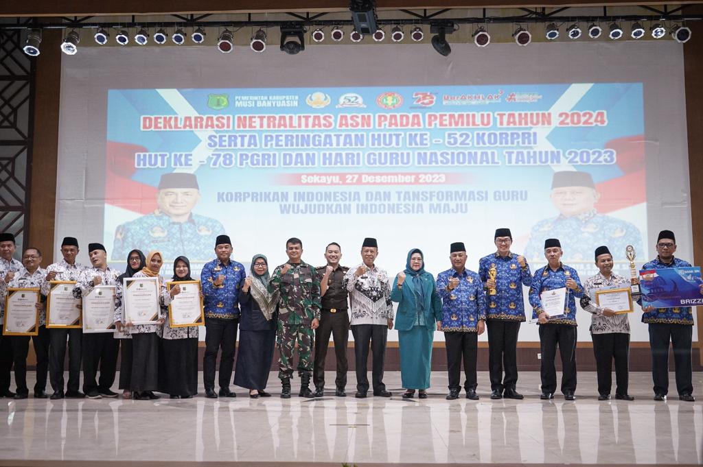 Deklarasi Netralitas ASN Musi Banyuasin pada Pemilu Tahun 2024