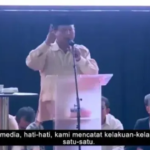 VIRAL Video Prabowo Subianto Ancam dan Tantang Media, Ternyata….