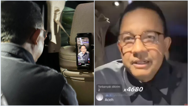 Lucu Bikin Ngakak, Anies Baswesan Live TikTok Tapi Tak Tahu Cara Matikannya