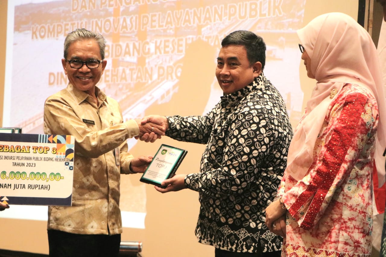 Puskesmas Tanjung Enim Raih 2 Penghargaan Sekaligus Pada Ajang KIPP 2023