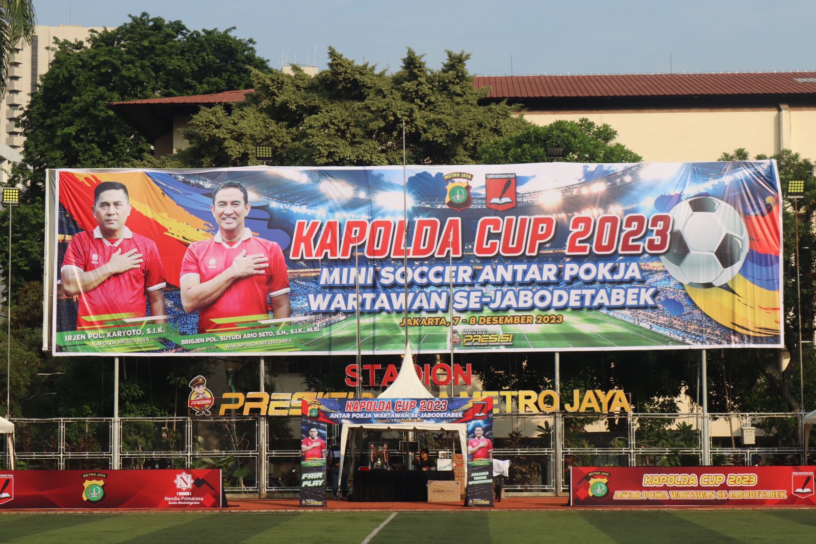 Kapolda Cup 2023: Mini Soccer Antar Pokja Wartawan Se-Jabodetabek