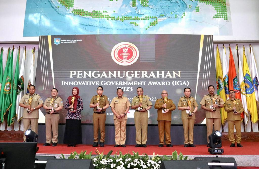 Provinsi Sumsel Terima Dua Penghargaan IGA Tahun 2023