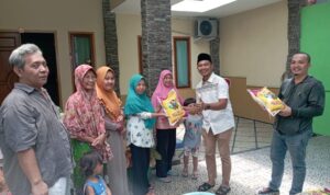 Harga Sembako Naik, Qodri Usman S.SP Caleg DPRD  Provinsi Sumsel  2024 Dapil Palembang I Gelar Baksos Pasar Murah