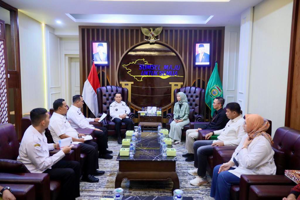 Pj Gubenur Sumsel Agus Fatoni Dukung Penerapan Aplikasi Sim Gaji PT Taspen
