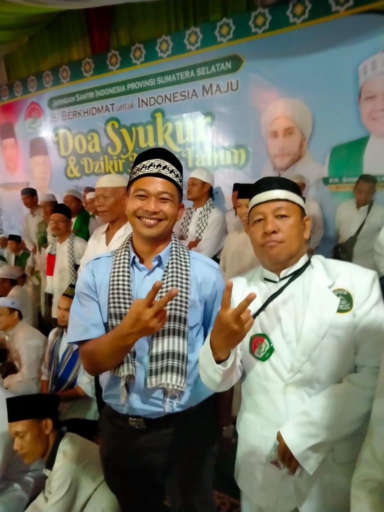 Qodri Usman S, SP Caleg DPRD Provinsi Sumsel Mengajak komponen Santri Untuk Terus Berbuat dan Berkarya