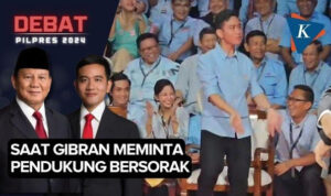 
KPU Tegur Gibran Karena Bersorak Saat Debat Perdana Capres 2024, Terkait Putusan MK