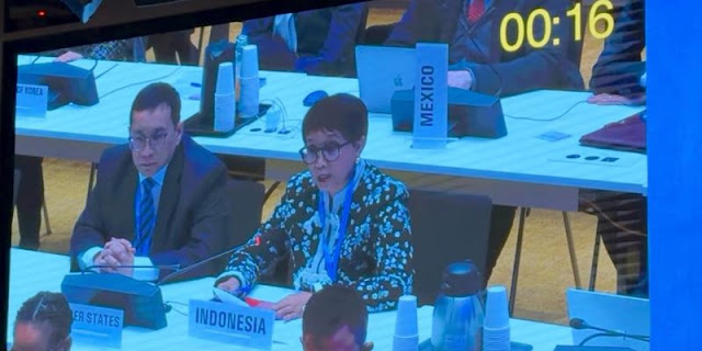 Di Pertemuan WHO, Menlu RI Retno: Israel Telah Mengubah Gaza Jadi Neraka
