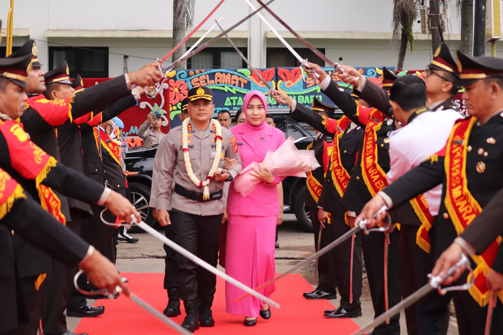 Apel Penyambutan dan Pelepasan, Kapolres Muara Enim