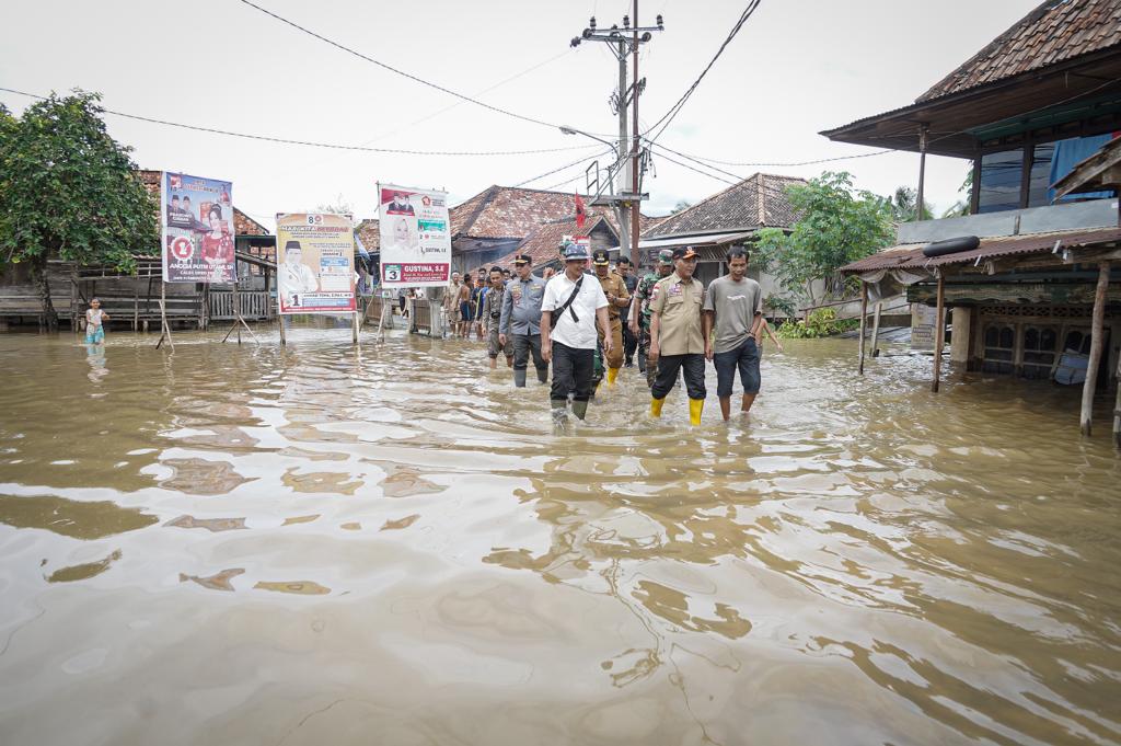 Pj Bupati Muba Tinjau Warga Terdampak 'Ayo Nalam'