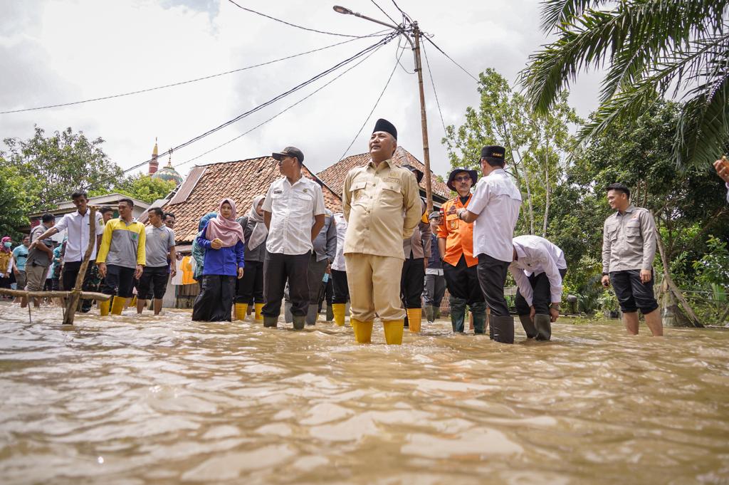 Darurat “Ayo Ndalam” Separuh Wilayah Kabuparen Musi Banyuasin Terendam Air Banjir