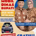 Pengantin di Sekayu Boleh Pakai Mobil Dinas Bupati Muba, Sopir dan BBM Disediakan Gratis