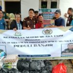 PWI dan Kejari Bantu Sembako untuk Korban Banjir di Kelurahan Muara Enim