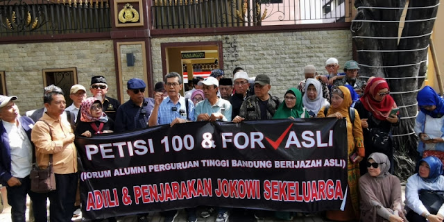Ini Alasan Petisi 100 Adukan Dugaan Nepotisme Keluarga Jokowi ke Bareskrim, Bukan KPK