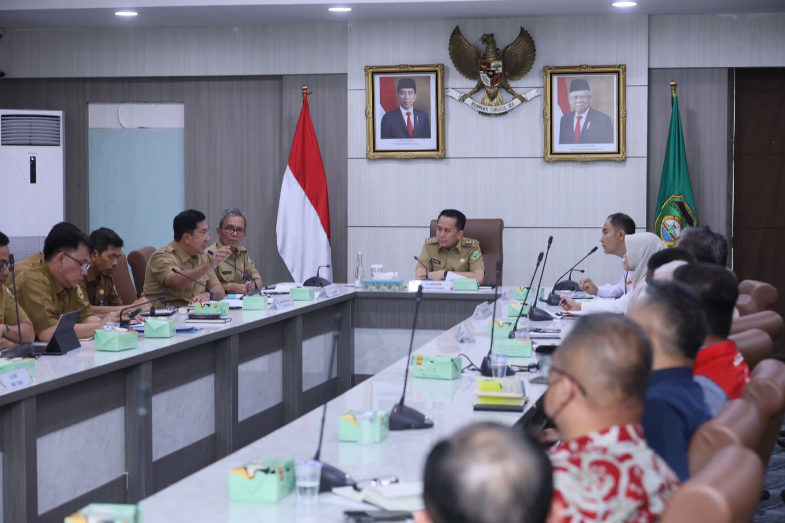 Rapat Penanganan Pengendalian Inflasi Provinsi Sumsel Tahun 2024