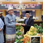Pemprov Sumsel Hadiri Undangan Rapat Paripurna HUT Kabupaten OKU Timur Ke-20  Tahun 2024