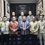 MEMPERKUAT INTERNALISASI NILAI PERSAINGAN USAHA YANG SEHAT DI DAERAH, KETUA KPPU RI BERAUDIENSI DENGAN GUBERNUR LAMPUNG