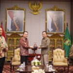 WUJUDKAN PERSAINGAN USAHA YANG SEHAT DI DAERAH, KETUA KPPU MELAKUKAN PERTEMUAN DENGAN Pj GUBERNUR SUMATERA SELATAN
