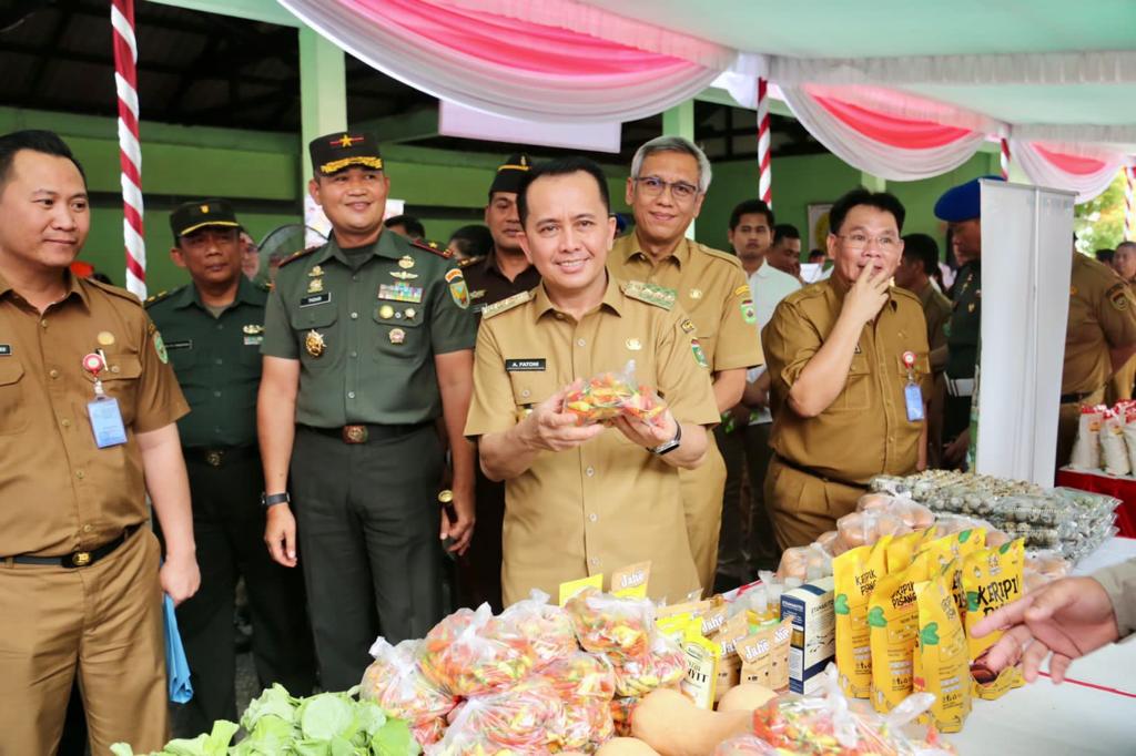 Pemprov Sumsel Launching Gerakan Pasar Murah Serentak Se-Sumsel