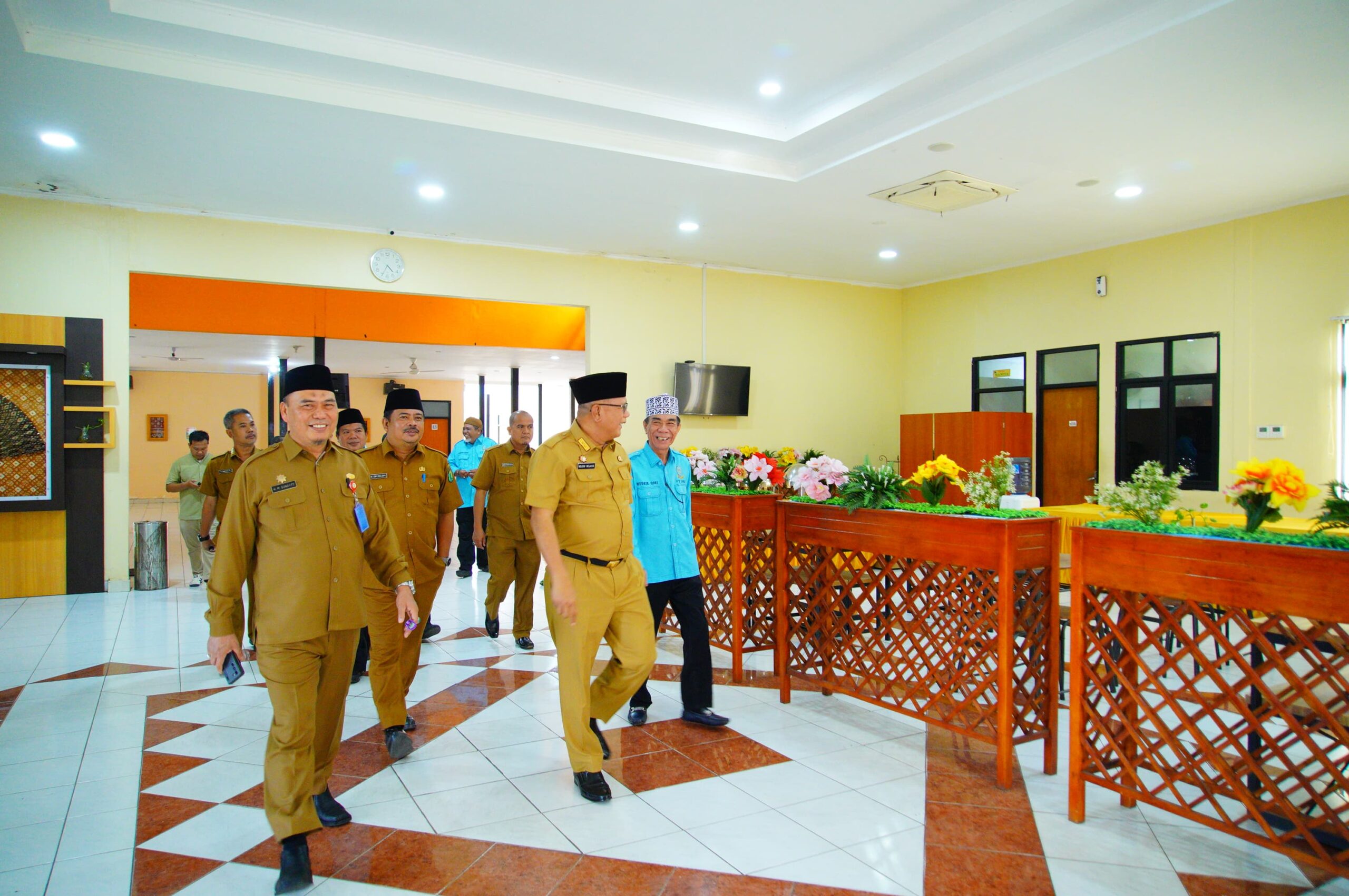 Tinjau Venue Mantapkan Persiapan Membangun Umat Berbasis Agama