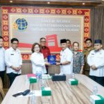 Upaya Kebut Pembangunan Jalan Tol, Pj Bupati Apriyadi Kunjungi Kanwil BPN Sumsel