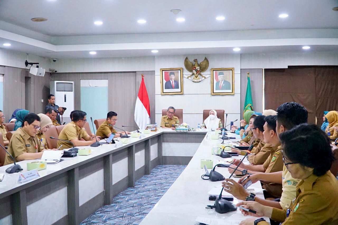 Pj Ketua TP PKK Pimpin Rapat Finalisasi Agenda Kunker Ketum TP PKK Pusat Tri Tito Karnavian ke Sumsel