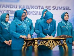 Pj Ketua TP PKK Muba Dilantik Sebagai Ketua Pembina Posyandu Kabupaten