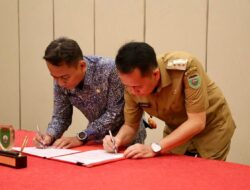 Pemprov Sumsel Teken MoU Pemanfaatan Data dan Informasi Geospasial Bersama Kepala Badan Informasi Geospasial RI Pemprov Sumsel Teken MoU Pemanfaatan Data dan Informasi Geospasial Bersama Kepala Badan Informasi Geospasial RI