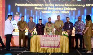 Pj Gubernur Agus Fatoni Buka Musrenbang RPJPD Provinsi Sumsel 2025-2045
