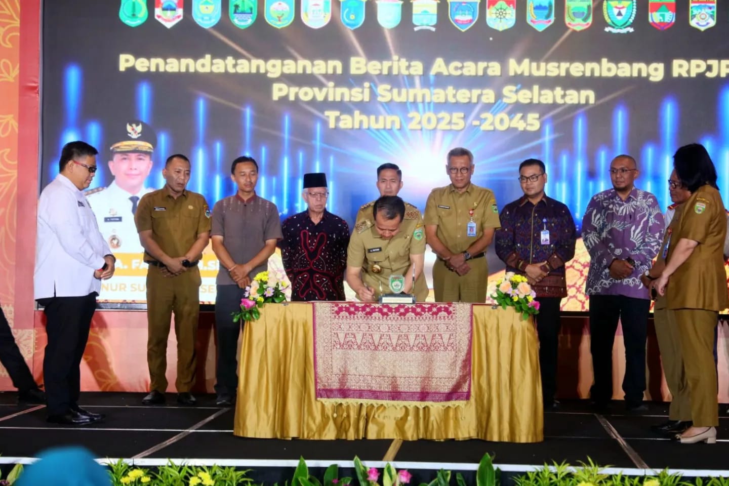 Pj Gubernur Agus Fatoni Buka Musrenbang RPJPD Provinsi Sumsel 2025-2045