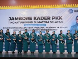 Pengukuhan Ketua Pembina Posyandu Kabupaten/Kota se-Sumsel