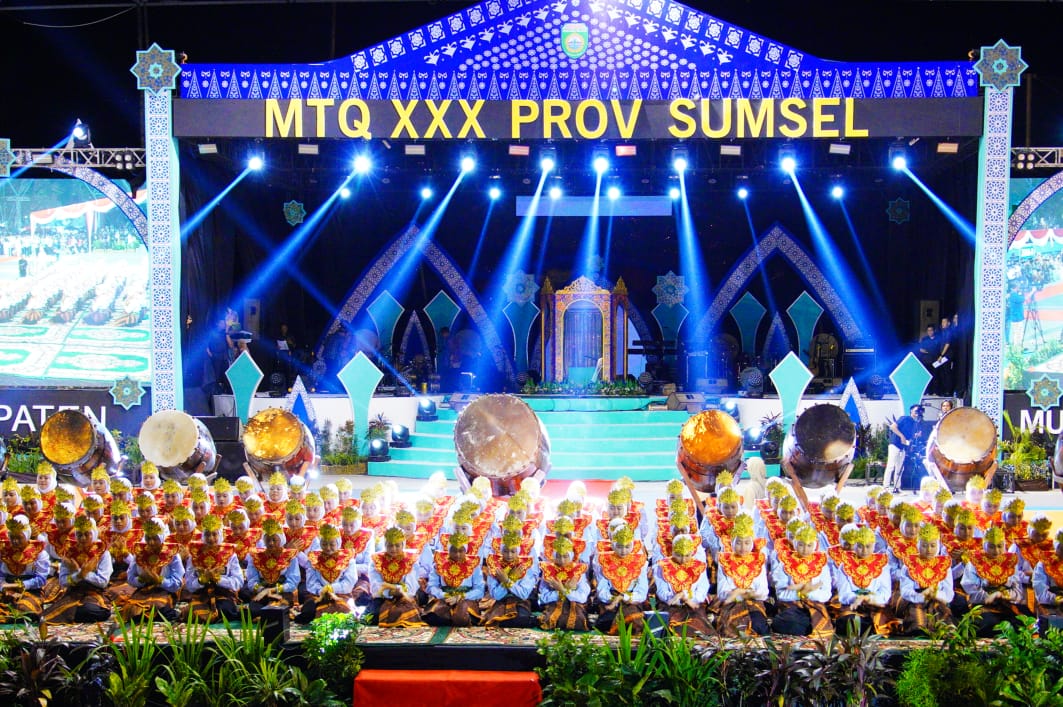 Spektakuler, Pembukaan MTQ Provinsi Sumsel Ke-30 di Muba Sukses dan Meriah