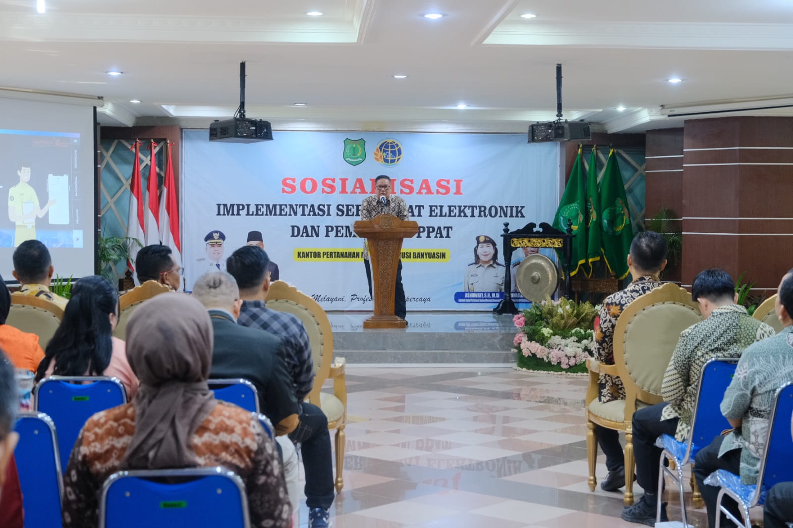 Terbitkan Sertifikat Secara Elektronik, Kantor BPN Muba Tidak Lagi Terima Tamu