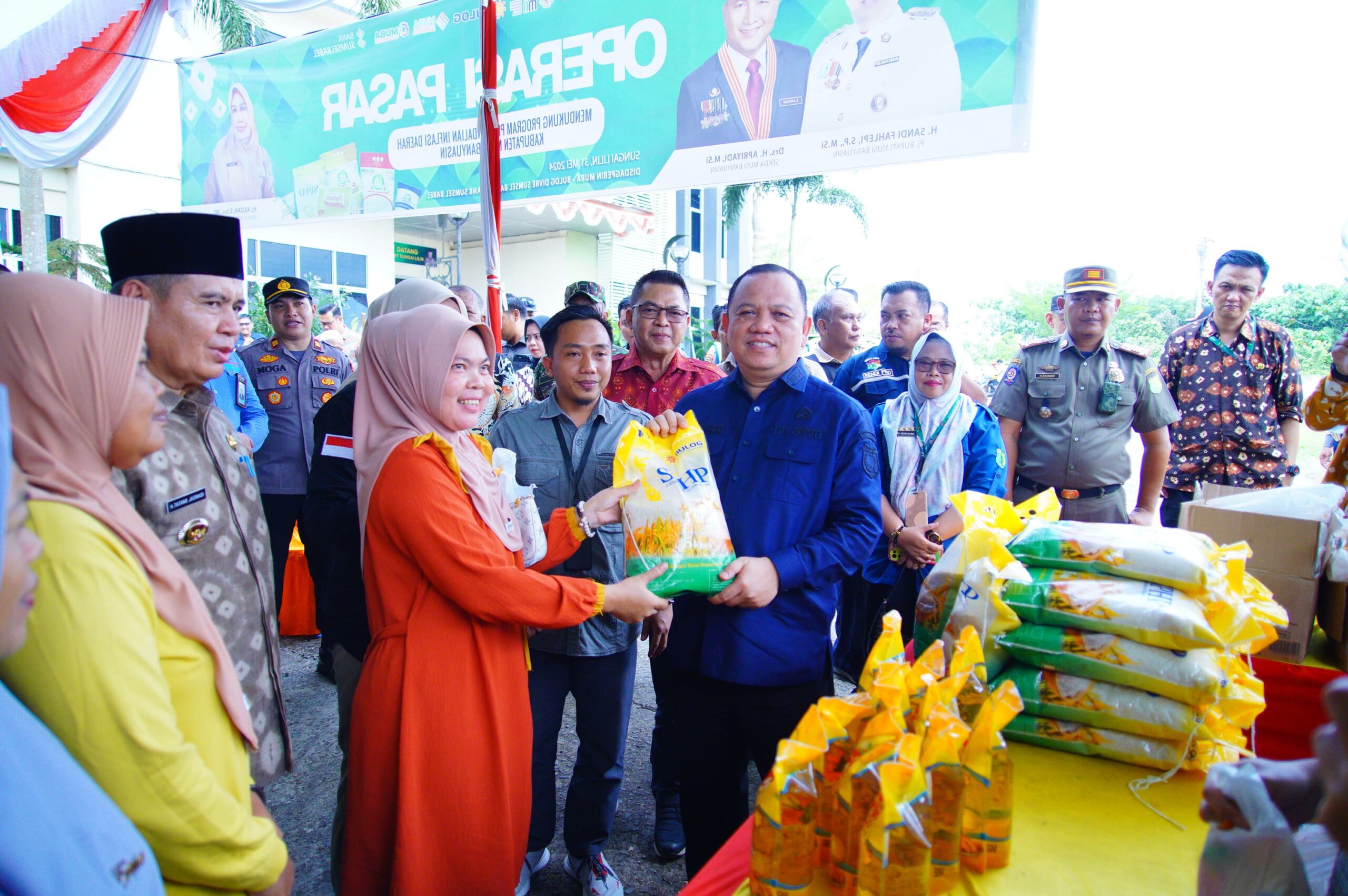 Lanjut Terus!, Gencarkan Operasi Pasar Murah Upaya Pengendalian Inflasi Daerah  Muba