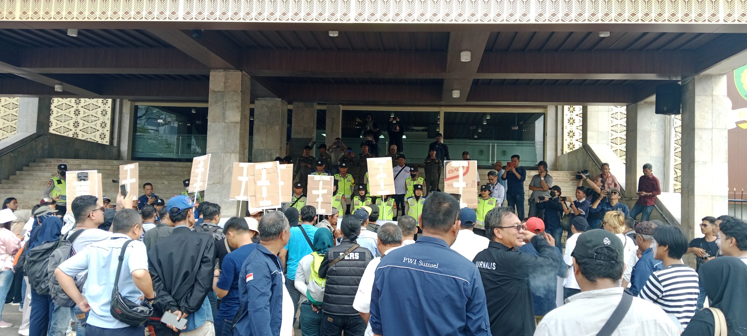 Koalisi Pers Sumsel Tolak Revisi RUU Penyiaran, DPRD Siap Sampaikan Aspirasi ke DPR RI