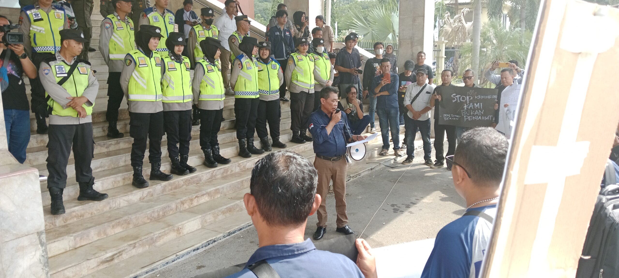 Koalisi Pers Sumsel Tolak Revisi RUU Penyiaran, DPRD Siap Sampaikan Aspirasi ke DPR RI
