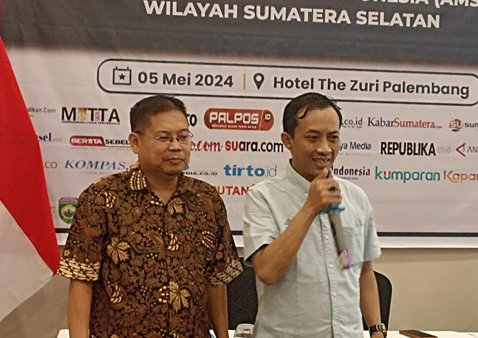 Duet Ardhy Fitriansyah dan Edwar Heryadi Nahkodai AMSI Sumsel Periode 2024-2028