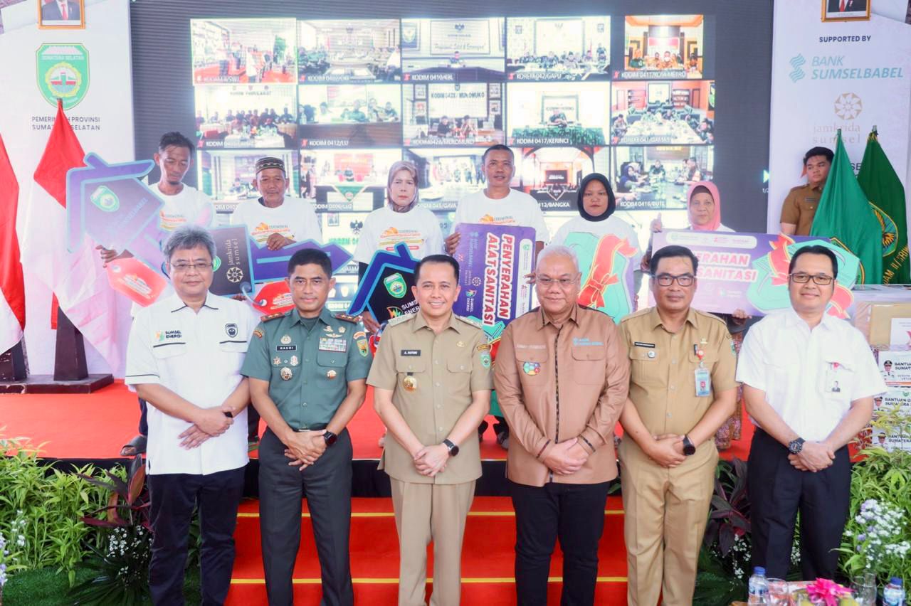Gerakan Bedah Rumah Serentak Sumsel Jadi Inspirasi Daerah Lain