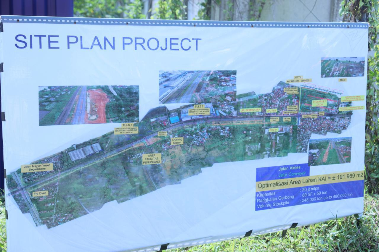 Pembangunan Proyek Strategis Nasional Kereta Api Logistik Lahat-Kertapati